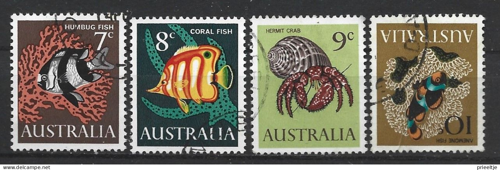Australia 1966 Fish Y.T. 325/328 (0) - Used Stamps