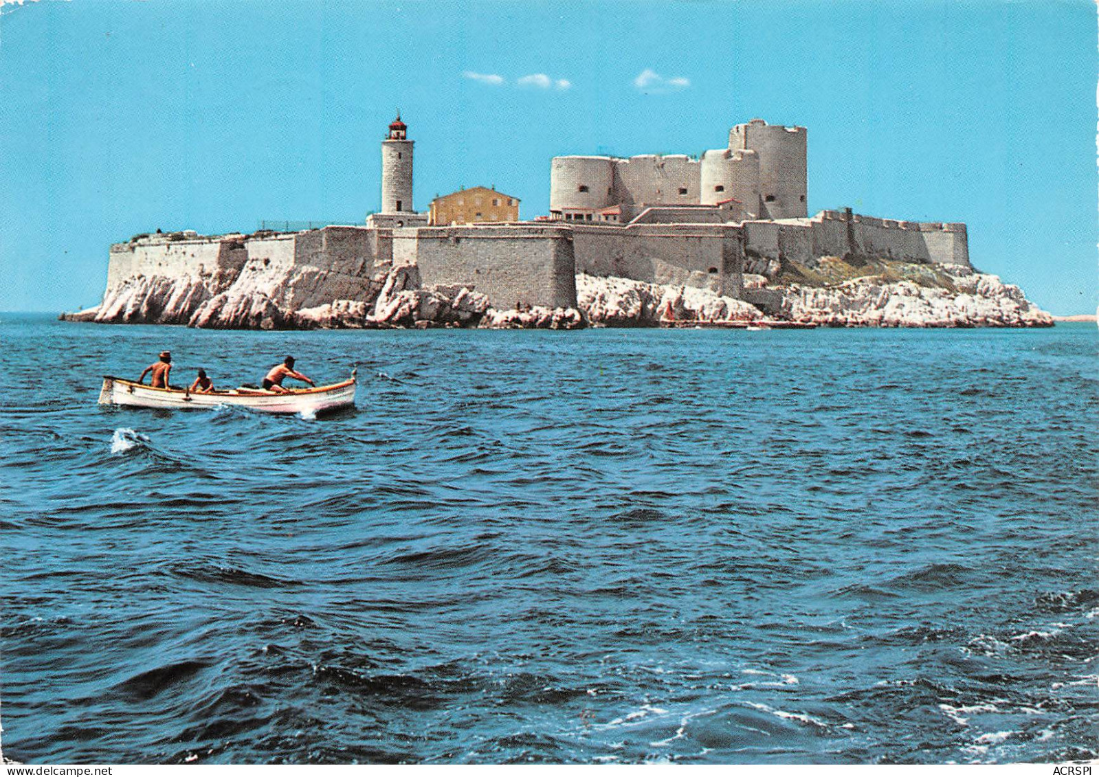 MARSEILLE  Le Chateau D' IF  10 (scan Recto Verso)MF2770VIC - Castello Di If, Isole ...