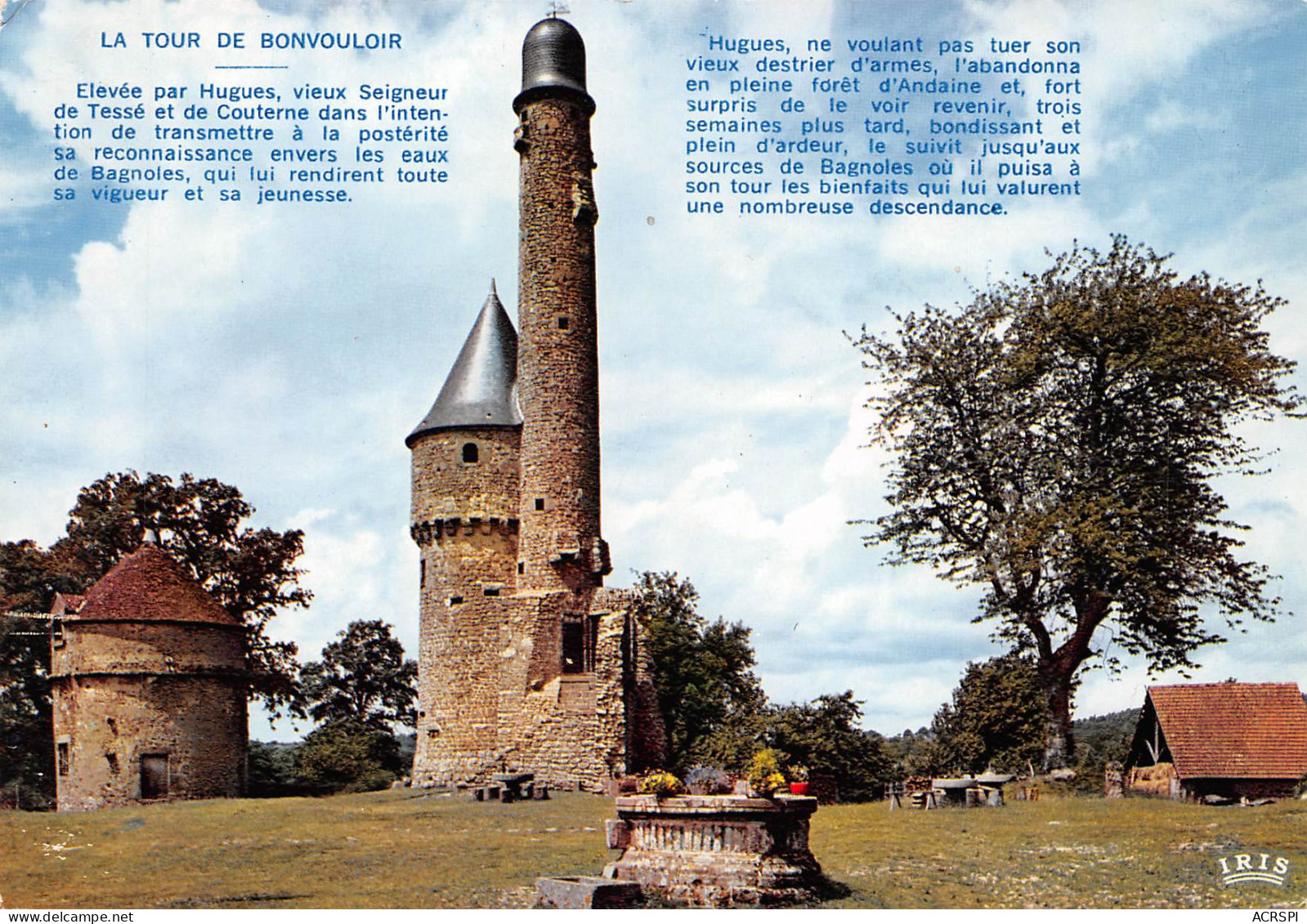 61 BAGNOLES DE L' ORNE La Tour De Bonvouloir 45 (scan Recto Verso)MF2770VIC - Bagnoles De L'Orne