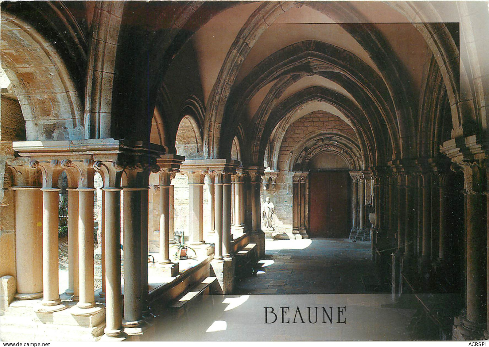 BEAUNE Le Cloitre De La Collegiale Notre Dame 10(scan Recto Verso)MF2771 - Beaune