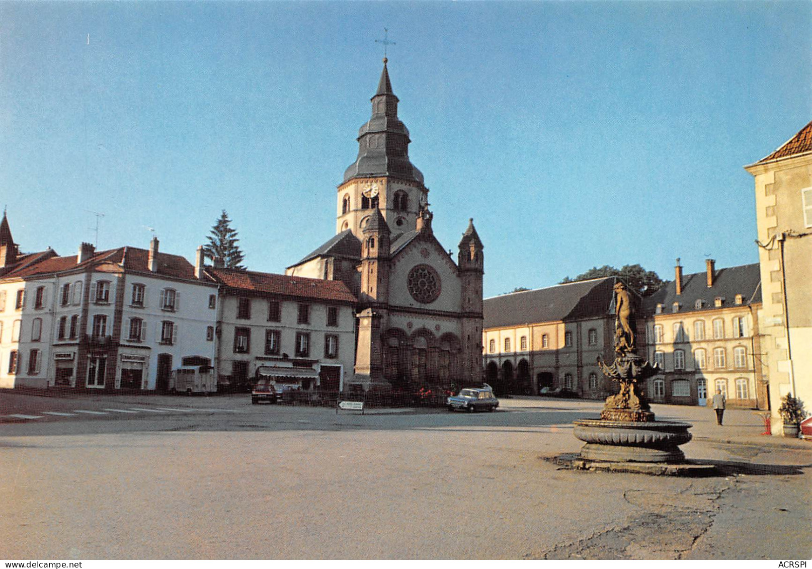 88 SEMONES EN SALM  La Place Dom Calmet  45 (scan Recto Verso)MF2771BIS - Senones