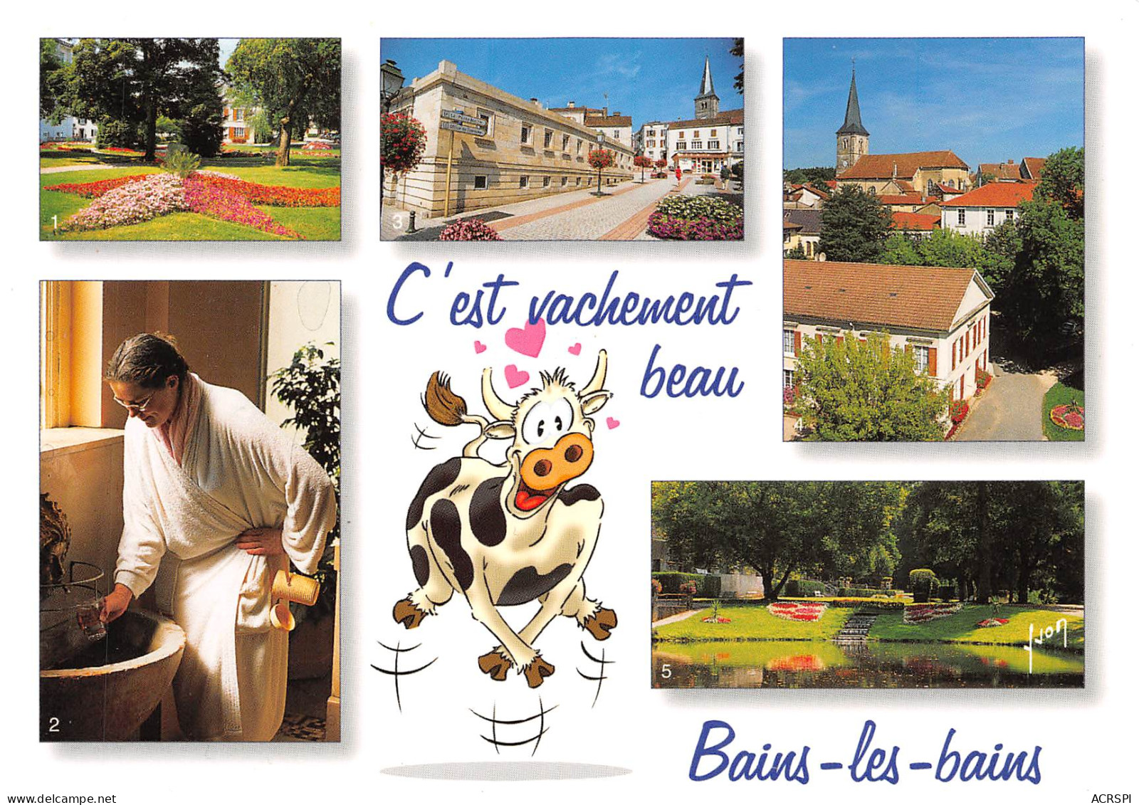 88  BAINS LES BAINS Multivue  51 (scan Recto Verso)MF2771TER - Bains Les Bains