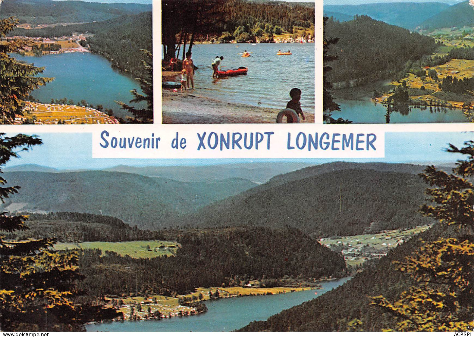 88 XONRUPT LONGEMER   Divers Vues  1 (scan Recto Verso)MF2771VIC - Xonrupt Longemer