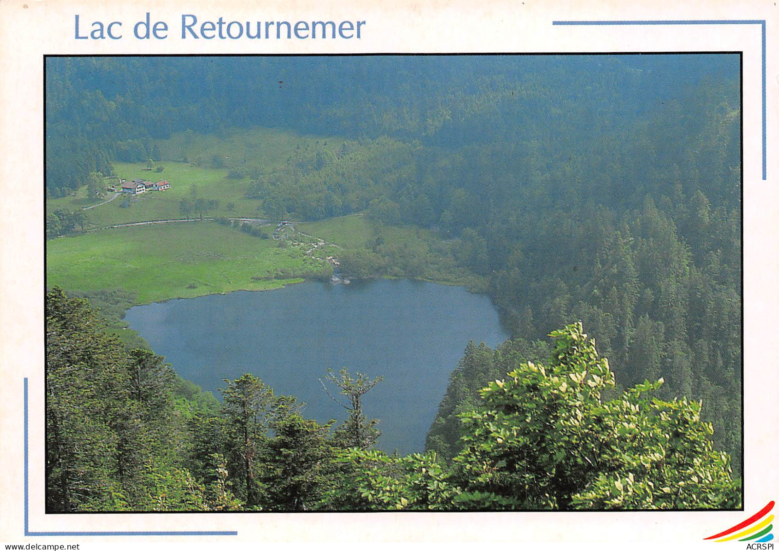 88 XONRUPT LONGEMER   Le Lac  De Retournemer  7 (scan Recto Verso)MF2771VIC - Xonrupt Longemer