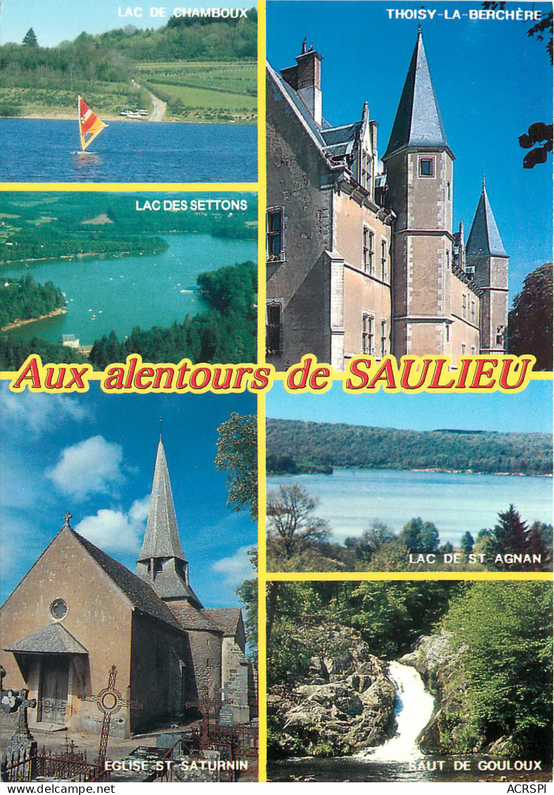 LES ENVIRONS DE SAULIEU 26(scan Recto Verso)MF2772 - Saulieu