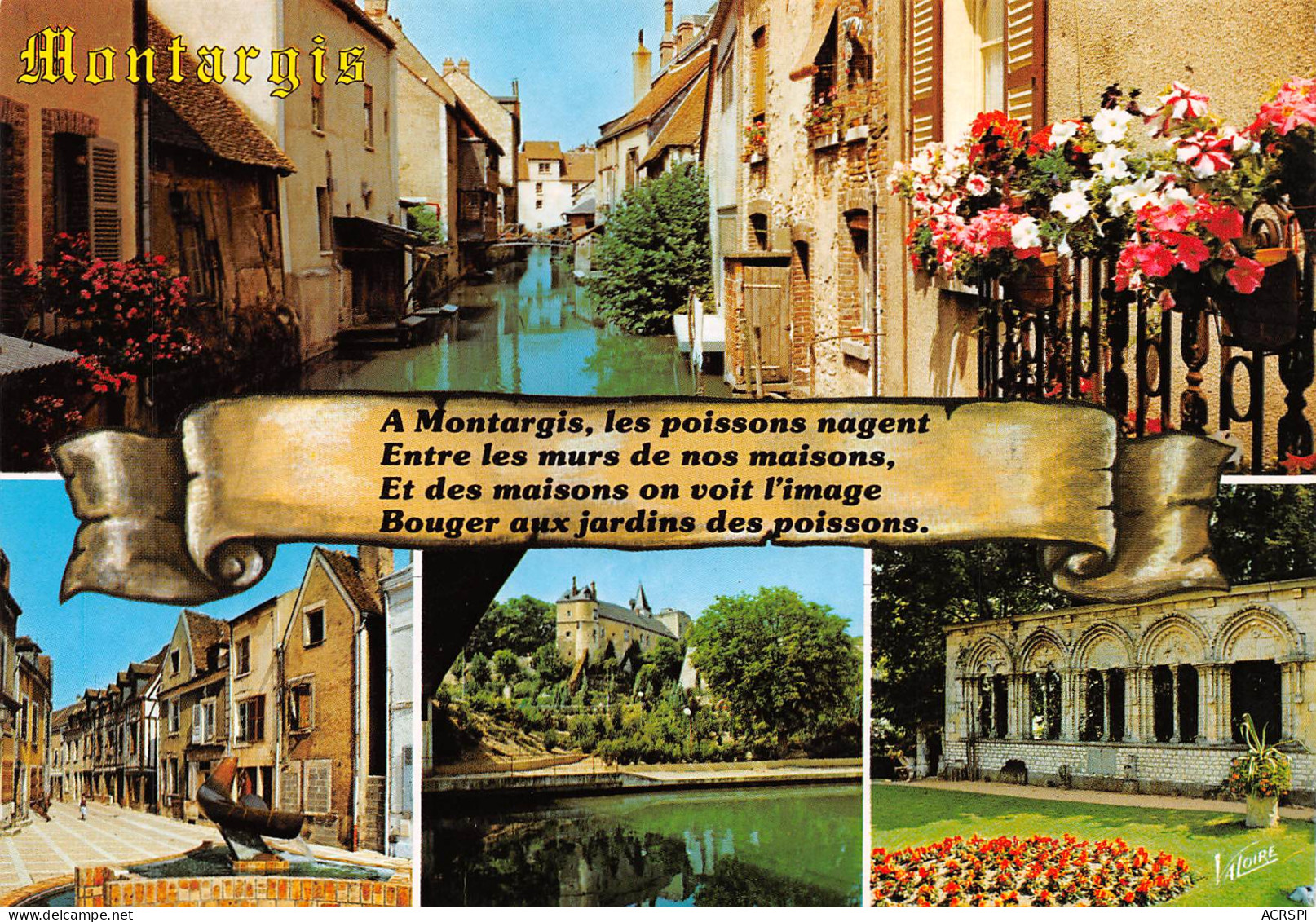 45 MONTARGIS La Venise Du Gatinais  40 (scan Recto Verso)MF2772BIS - Montargis