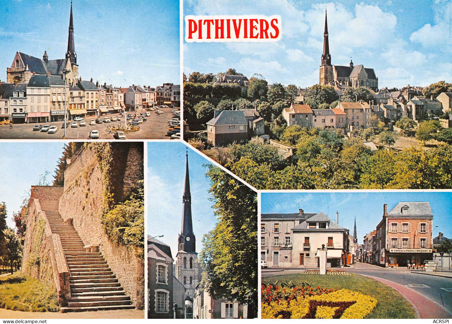 45 PITHIVIERS Multivue  42 (scan Recto Verso)MF2772BIS - Pithiviers