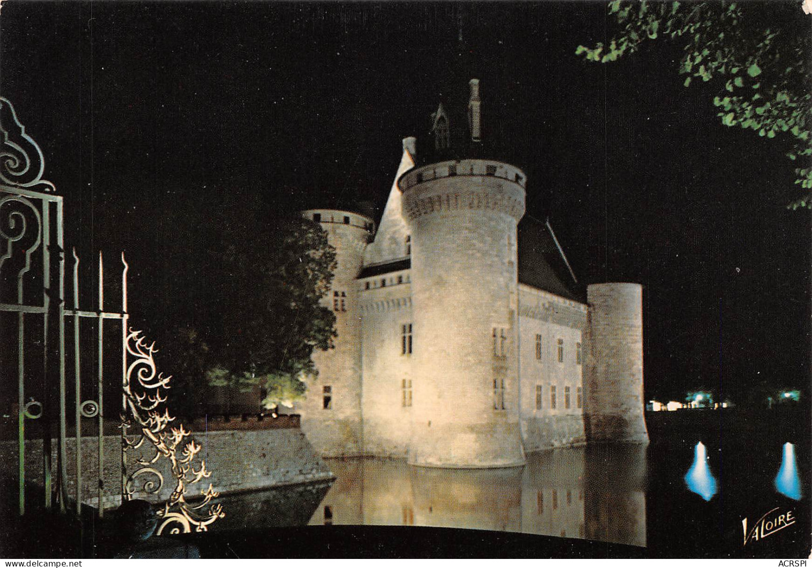 45  SULLY SUR LOIRE Vue De Nuit Du Chateau  58 (scan Recto Verso)MF2772BIS - Sully Sur Loire