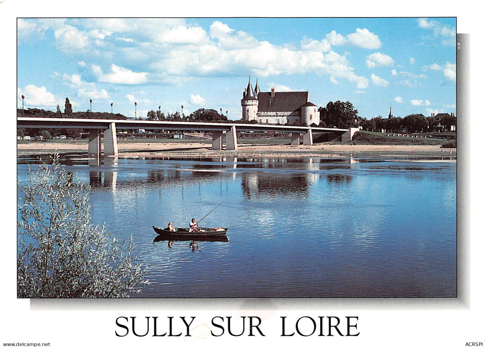 45  SULLY SUR LOIRE Pecheurs Et Pont Sur La Loire  62 (scan Recto Verso)MF2772BIS - Sully Sur Loire