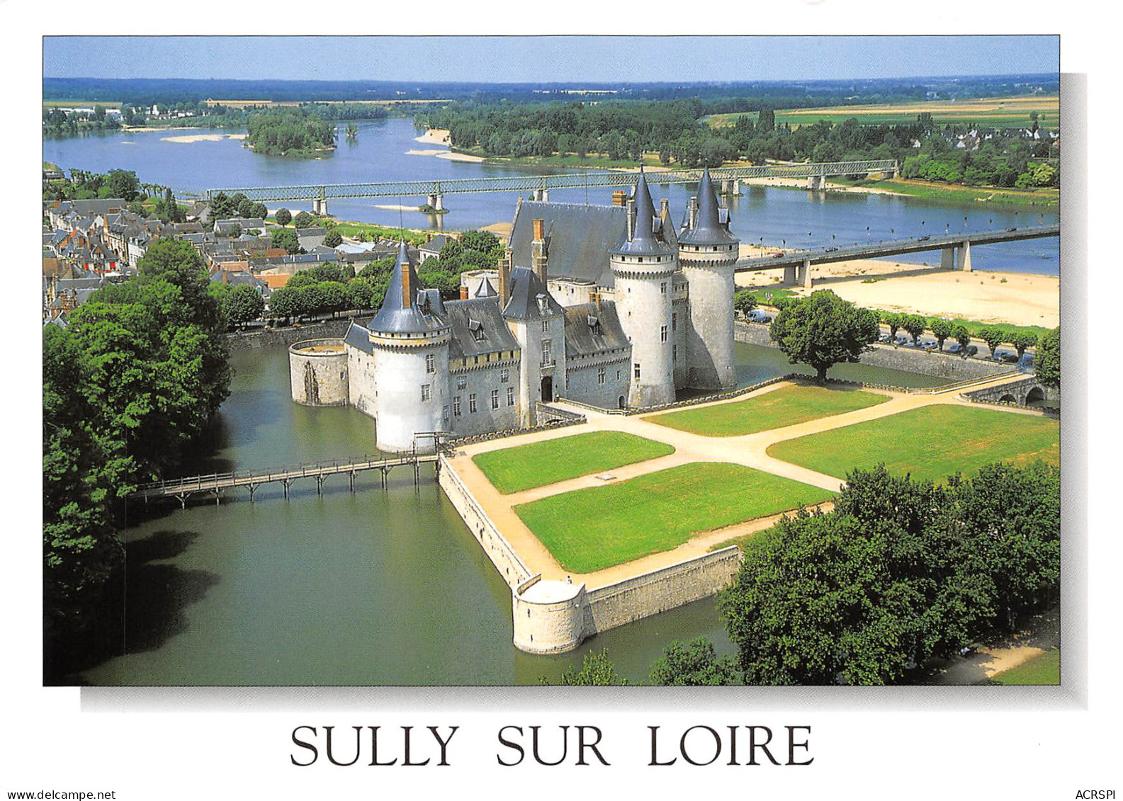 45  SULLY SUR LOIRE Le Chateau Et La Loire  61 (scan Recto Verso)MF2772BIS - Sully Sur Loire