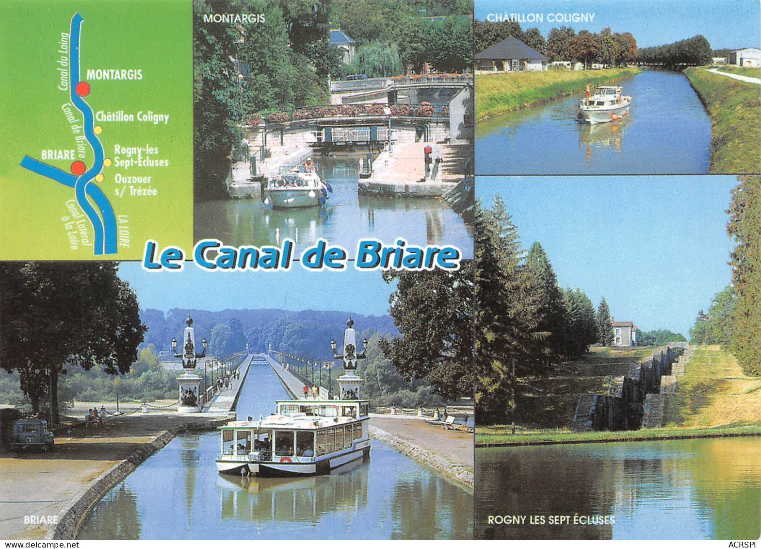 45  BRIARE Le Canal  69 (scan Recto Verso)MF2772BIS - Briare