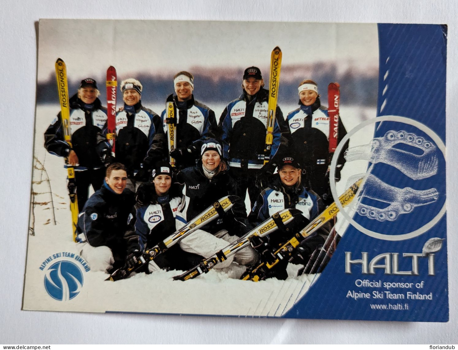 CP - Ski Alpin équipe De Finlande Sponsor Halti - Wintersport