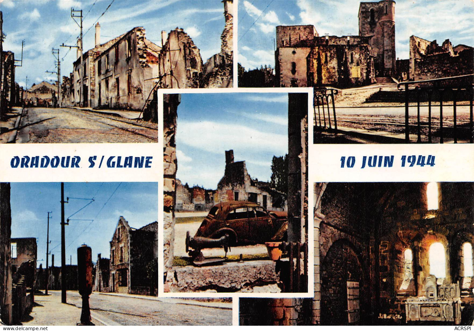 87  ORADOUR SUR GLANE Cité Martyr  62 (scan Recto Verso)MF2772TER - Oradour Sur Glane