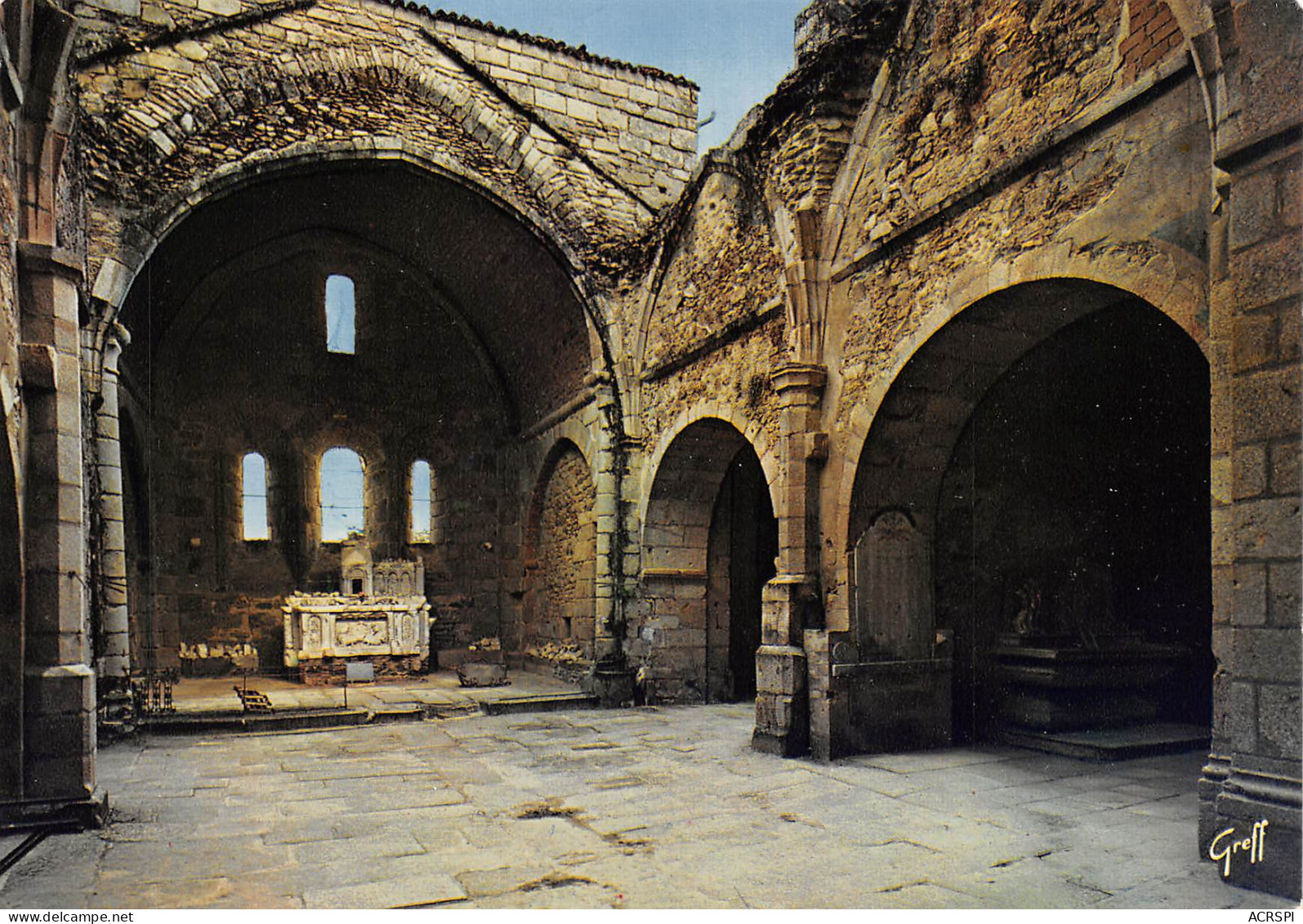 87  ORADOUR SUR GLANE Cité Martyr Intérieur De L'église   68 (scan Recto Verso)MF2772TER - Oradour Sur Glane