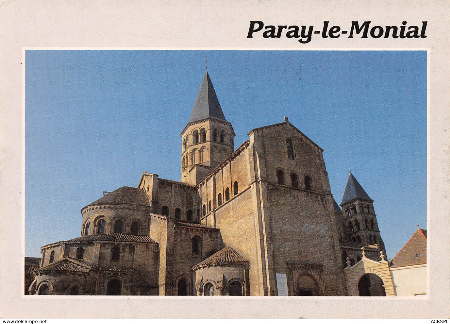71 PARAY LE MONIAL La Basilique  21 (scan Recto Verso)MF2772UND - Paray Le Monial
