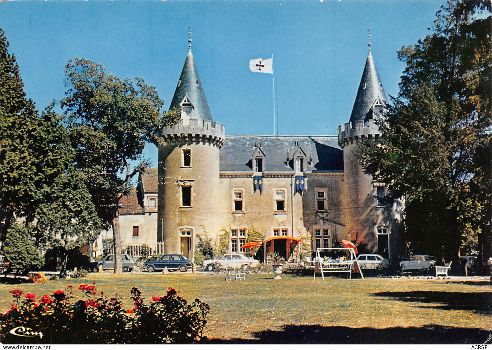 71 CHAGNY Hostellerie Du Chateau De Bellecroix  12 (scan Recto Verso)MF2773TER - Chagny