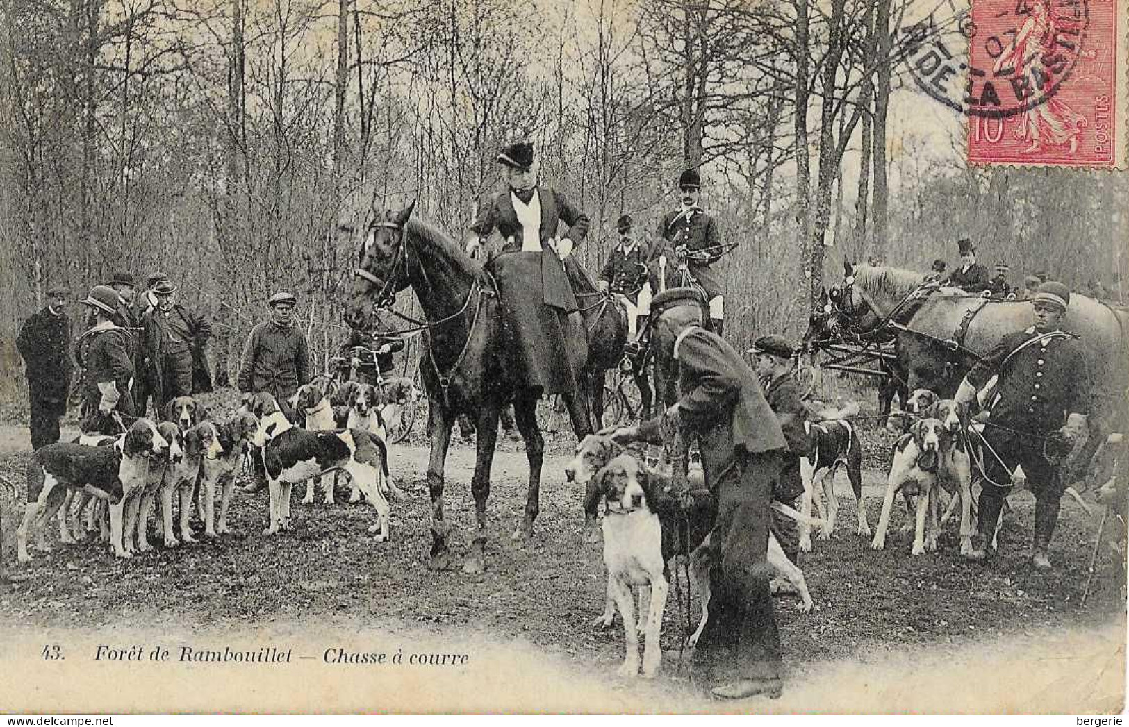 C/276                 78    Rambouillet         -     Foret  - Chasse à Courre - Rambouillet