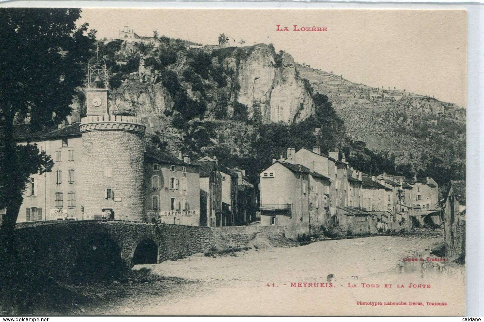 -48 - LOZERE - VALLEE De La JONTE - MEYRUEIS Et La TOUR  Et La JONTE - Meyrueis