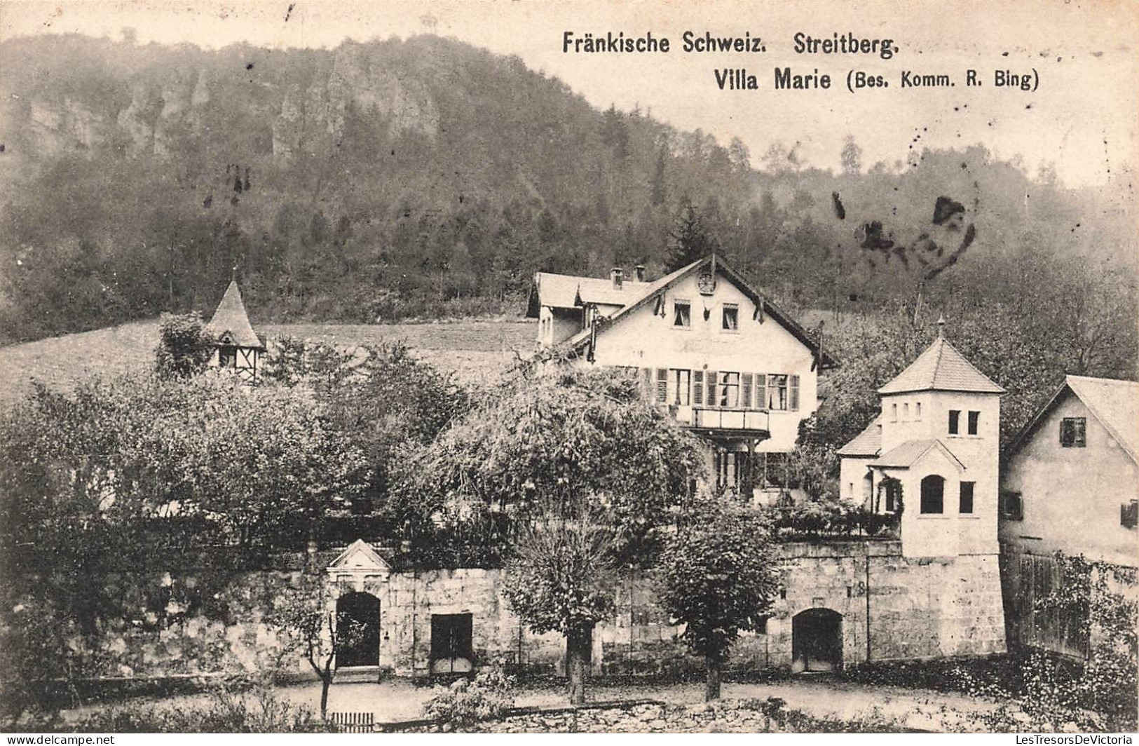 ALLEMAGNE - Streitberg - Fränkische Schweiz - Villa Marie -  Carte Postale Ancienne - Forchheim