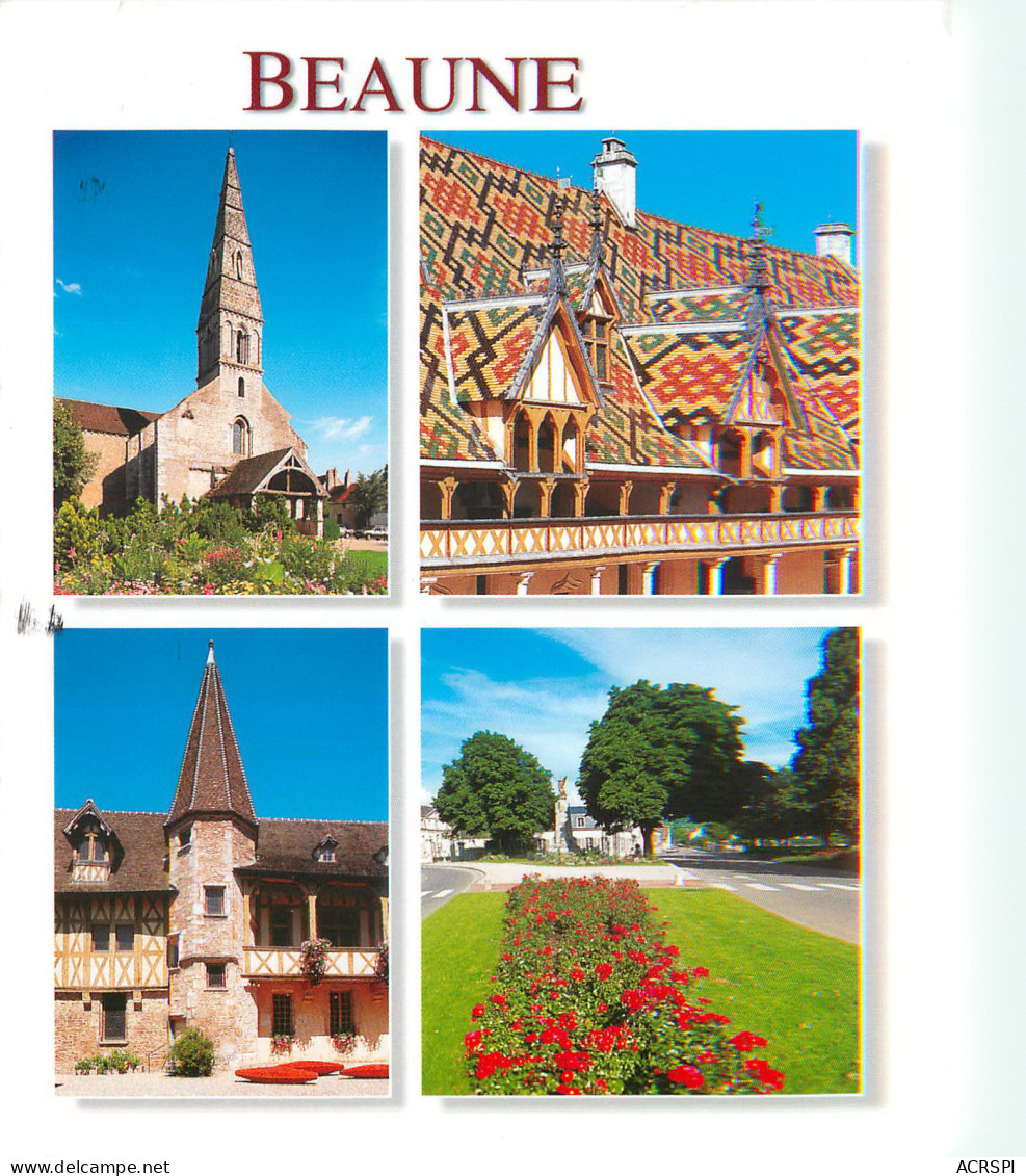 BEAUNE L Eglise S Tnicolas Les Hospices 24(scan Recto Verso)MF2774 - Beaune