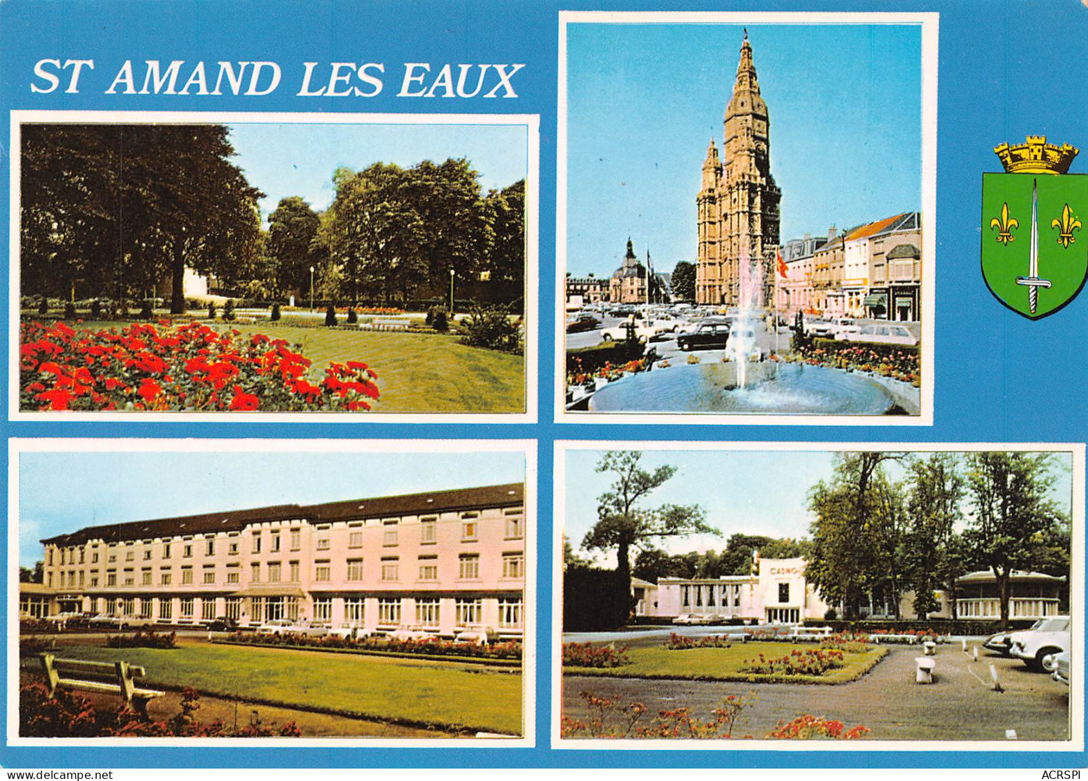 59  SAINT AMAND LES EAUX Divers Vues  30 (scan Recto Verso)MF2774BIS - Saint Amand Les Eaux