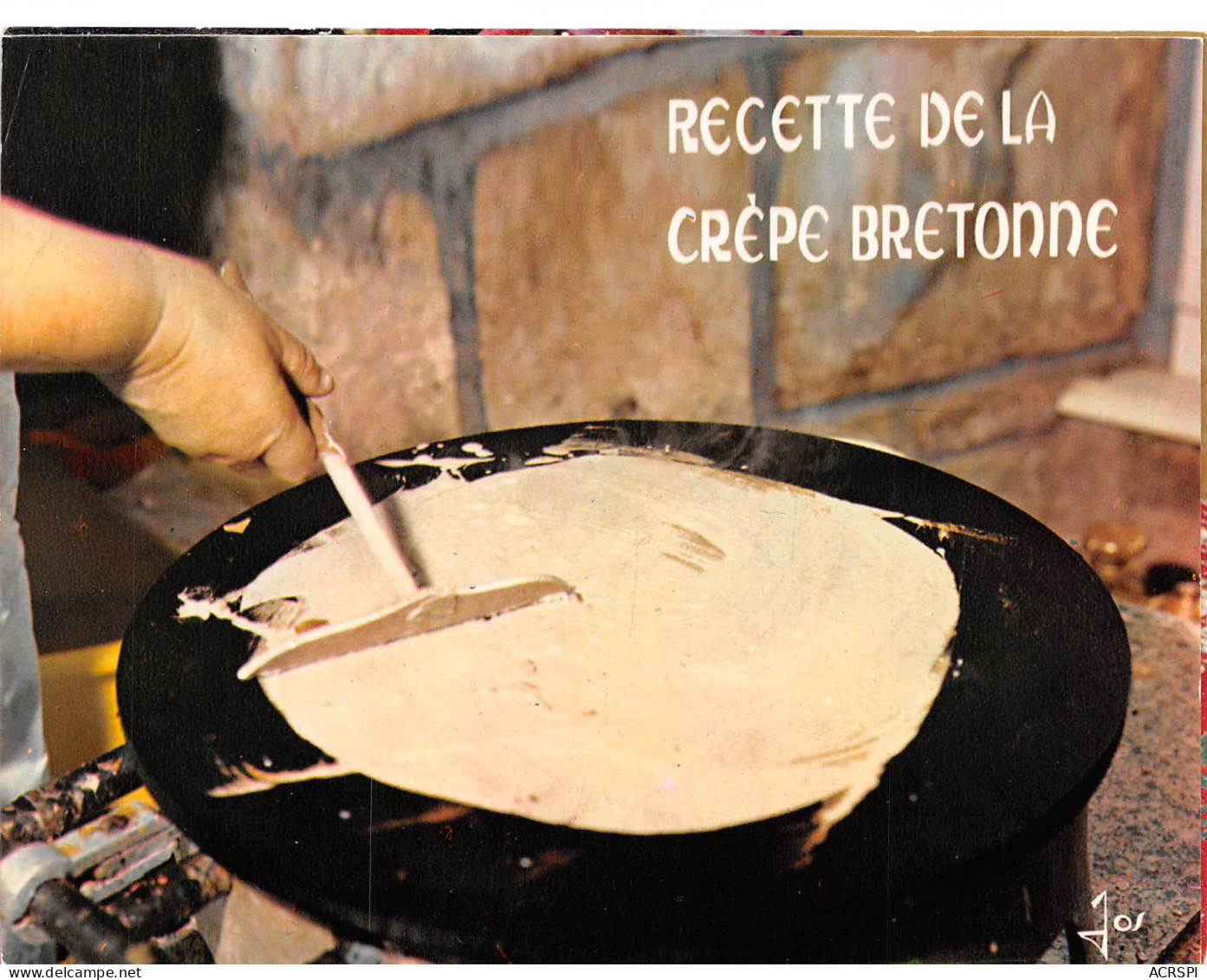 RECETTE La Crèpe Bretonne  58 (scan Recto Verso)MF2774UND - Küchenrezepte