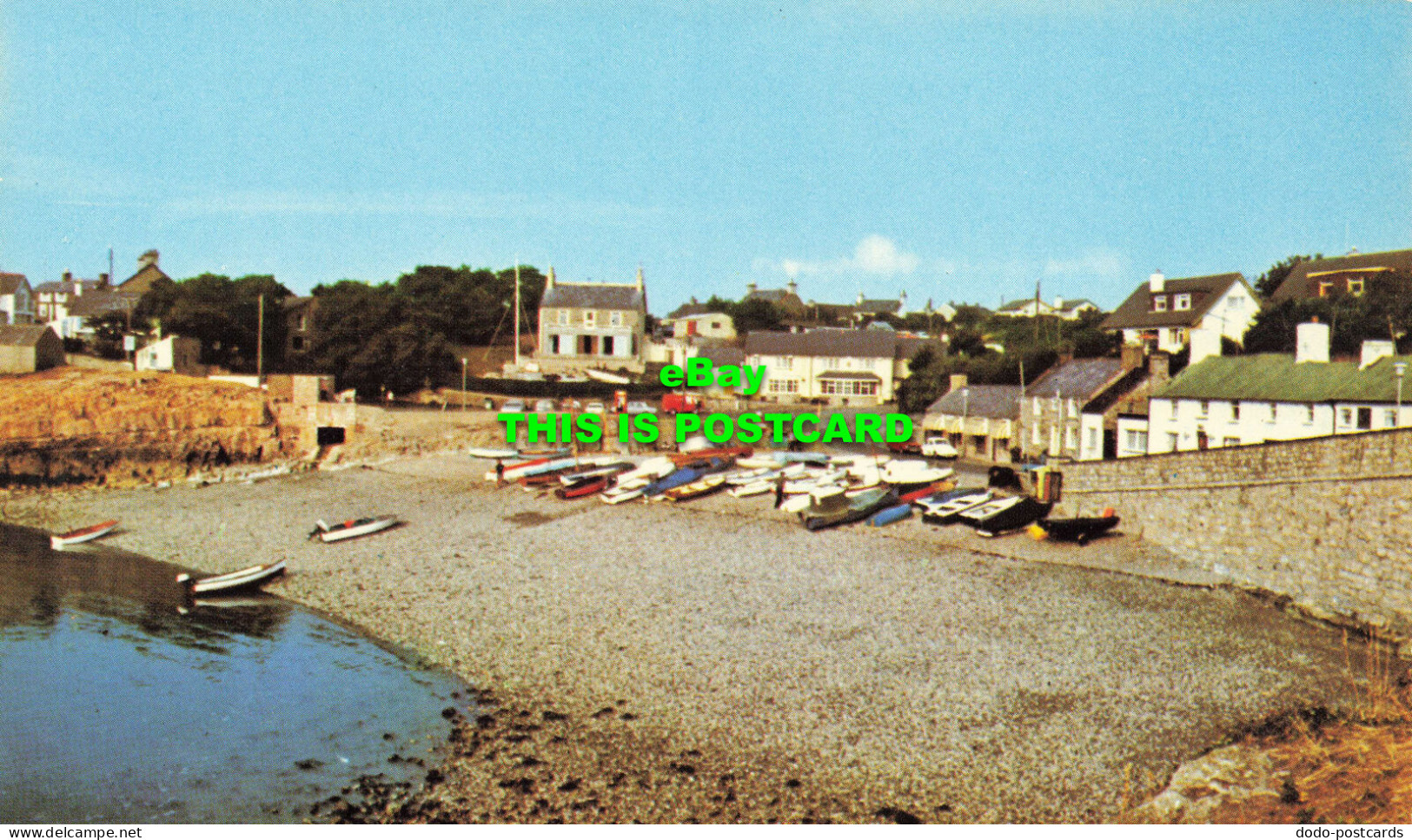 R582395 View Of The Village. Boathouse. E. T. W. Dennis. Photocolour - Monde