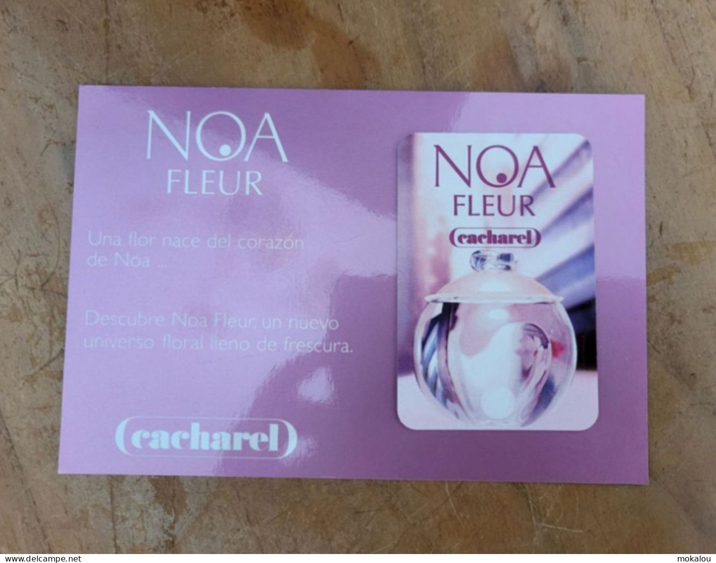 Carte Cacharel Noa Fleur A/liquatouch - Modernes (à Partir De 1961)