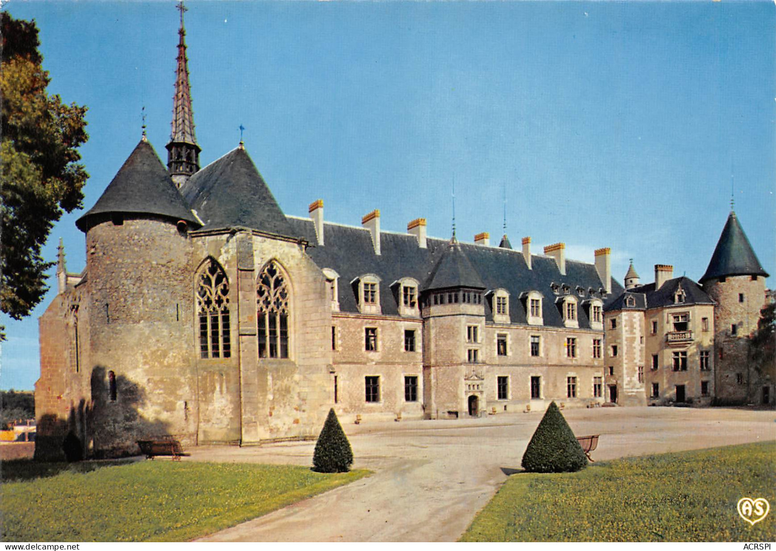 03  LAPALISSE  Le Chateau  Facade Coté Parc  26 (scan Recto Verso)MF2775BIS - Lapalisse