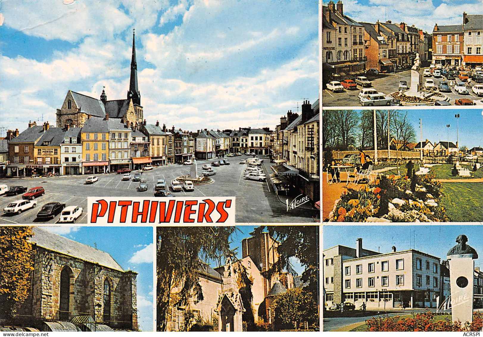 45 PITHIVIERS  Divers Vues  8 (scan Recto Verso)MF2775TER - Pithiviers
