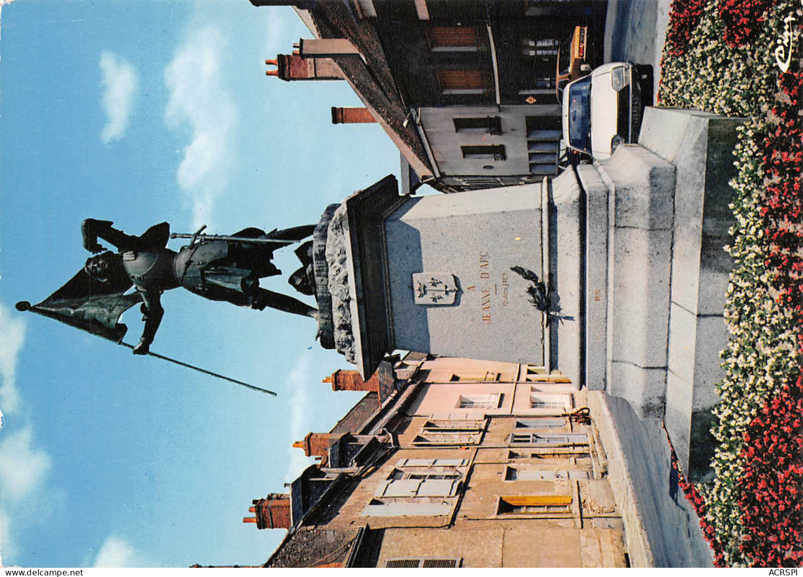 45 JARGEAU Statue De Jeanne D'Arc  55 (scan Recto Verso)MF2775TER - Jargeau