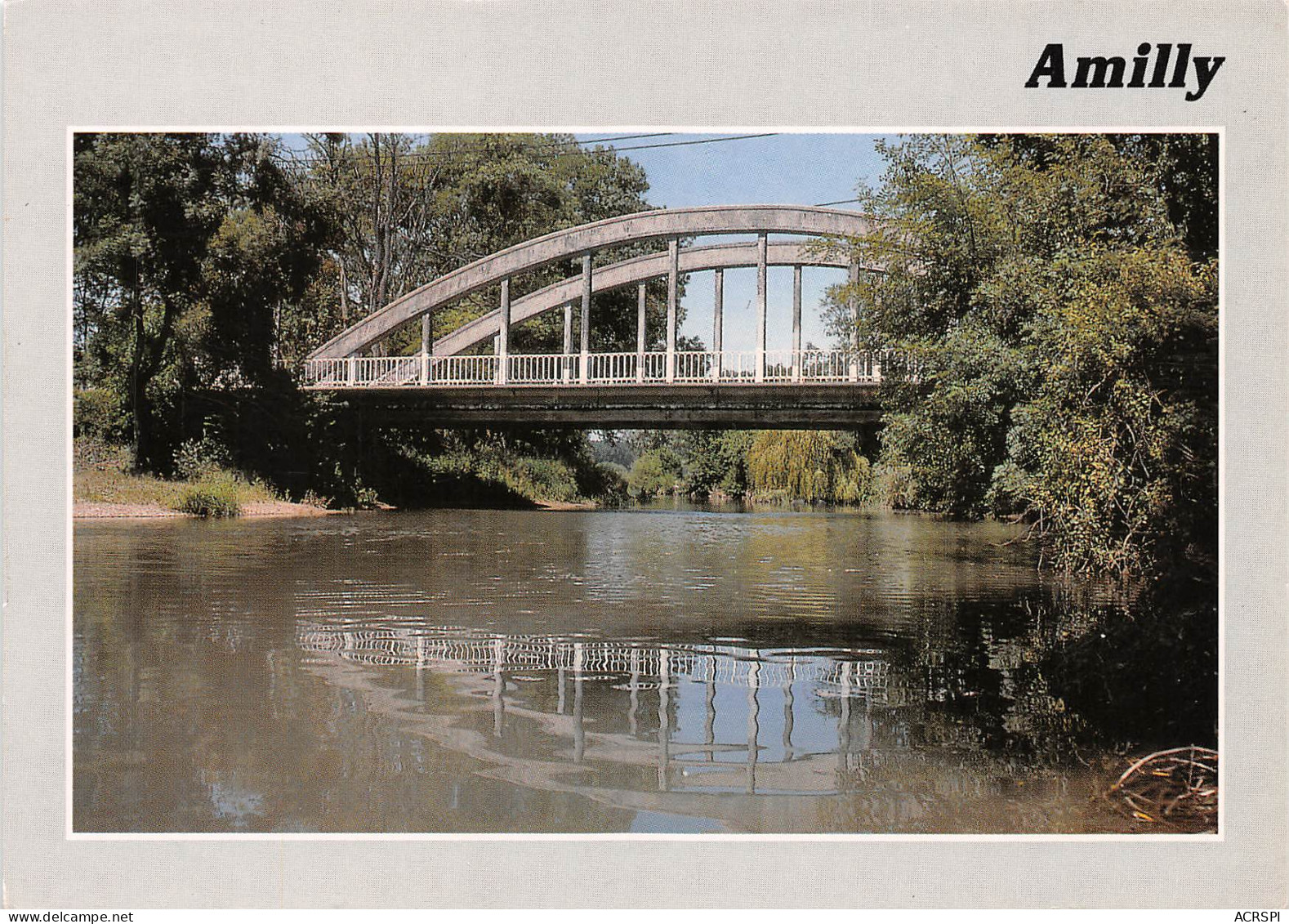 45 AMILLY Le Pont Sur La Rivière  65 (scan Recto Verso)MF2775TER - Amilly