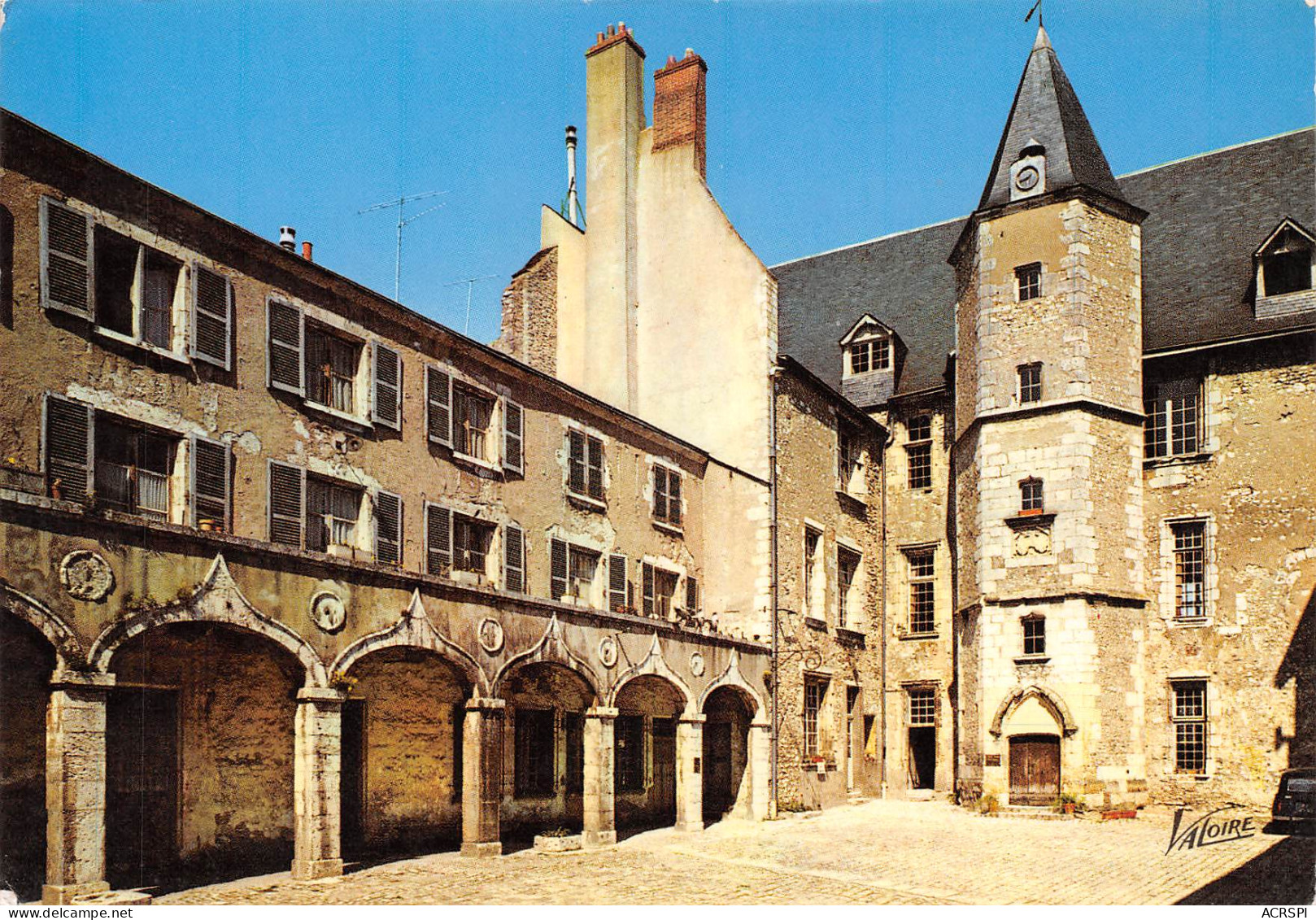 45 BEAUGENCY  Cour Intérieure Du Chateau Bati Par Dunois   73 (scan Recto Verso)MF2775TER - Beaugency
