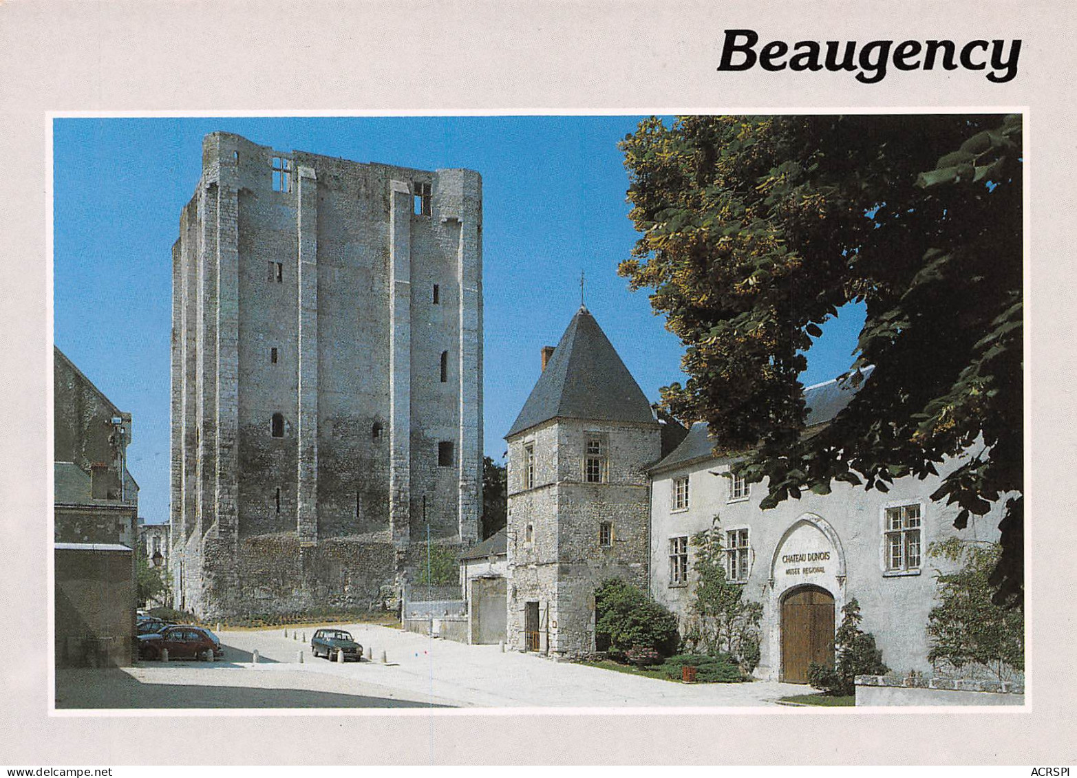 45 BEAUGENCY   Le Donjon De Cesar Chateau Bati Par Dunois Musée   74 (scan Recto Verso)MF2775TER - Beaugency