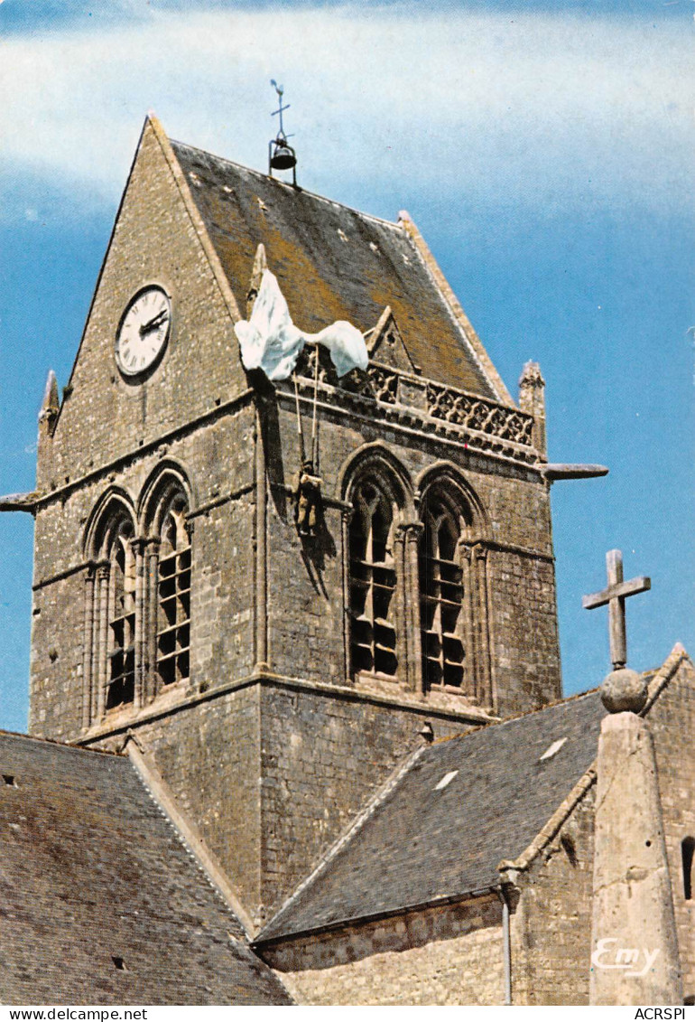 50 SAINTE MERE EGLISE L'église Avec Le Parachutiste  9 (scan Recto Verso)MF2775UND - Sainte Mère Eglise