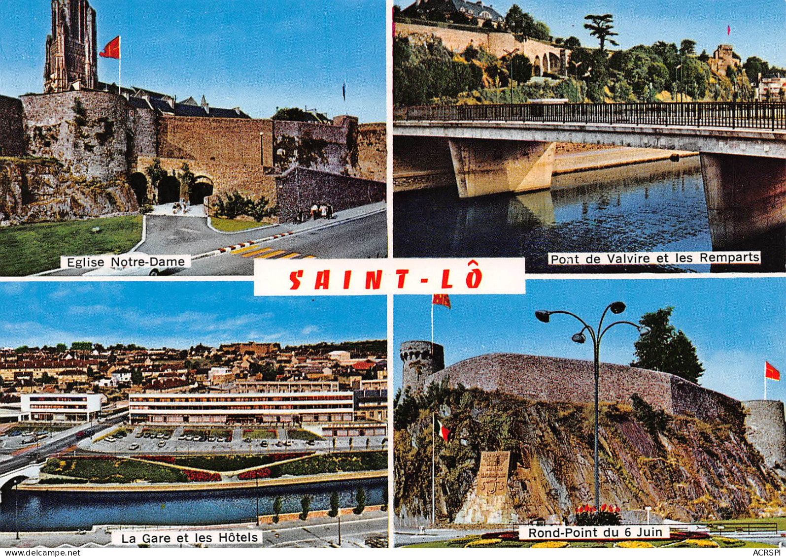 50 SAINT LO Divers Aspects De La Ville  21 (scan Recto Verso)MF2775UND - Saint Lo