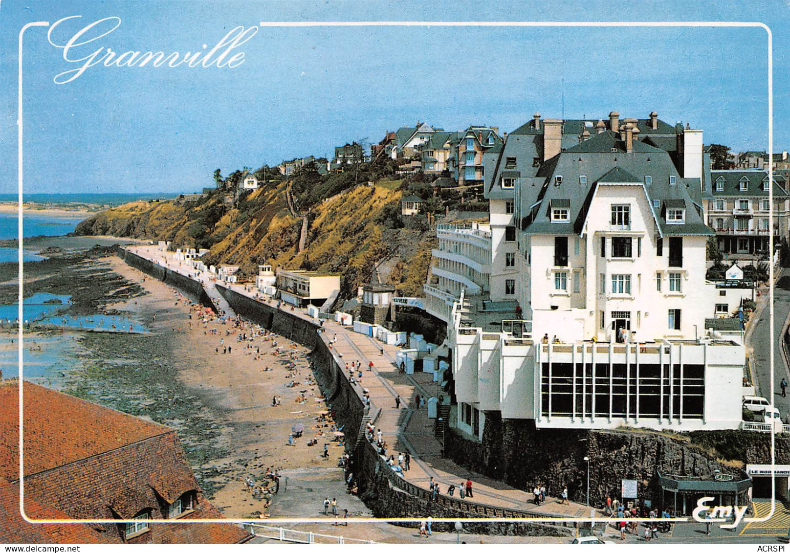 50 GRANVILLE  Le Plat Gousset Et Le Centre De Thalasso LE NORMANDY    39 (scan Recto Verso)MF2775UND - Granville