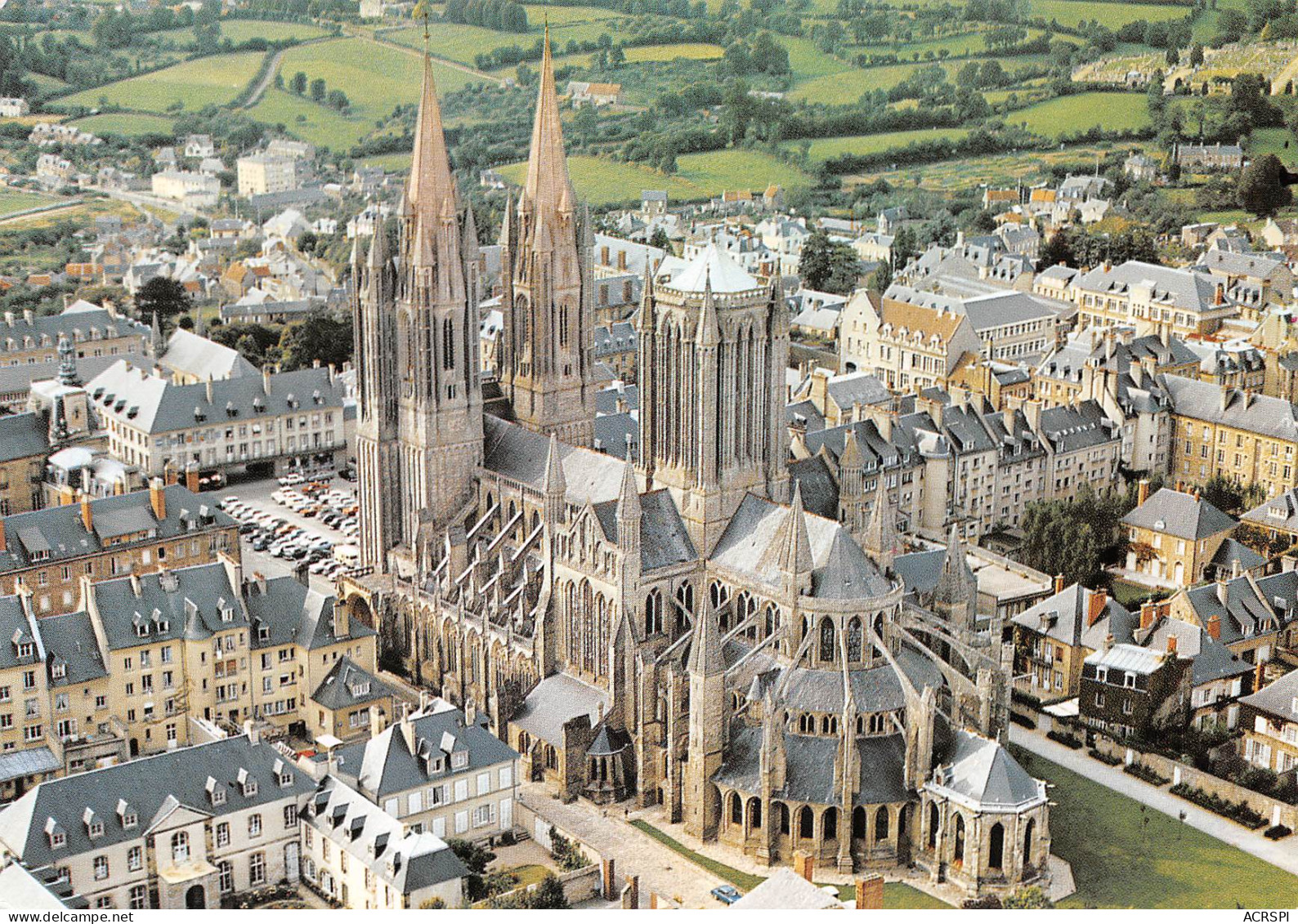 50 COUTANCES La Cathédrale Notre Dame 16 (scan Recto Verso)MF2775VIC - Coutances