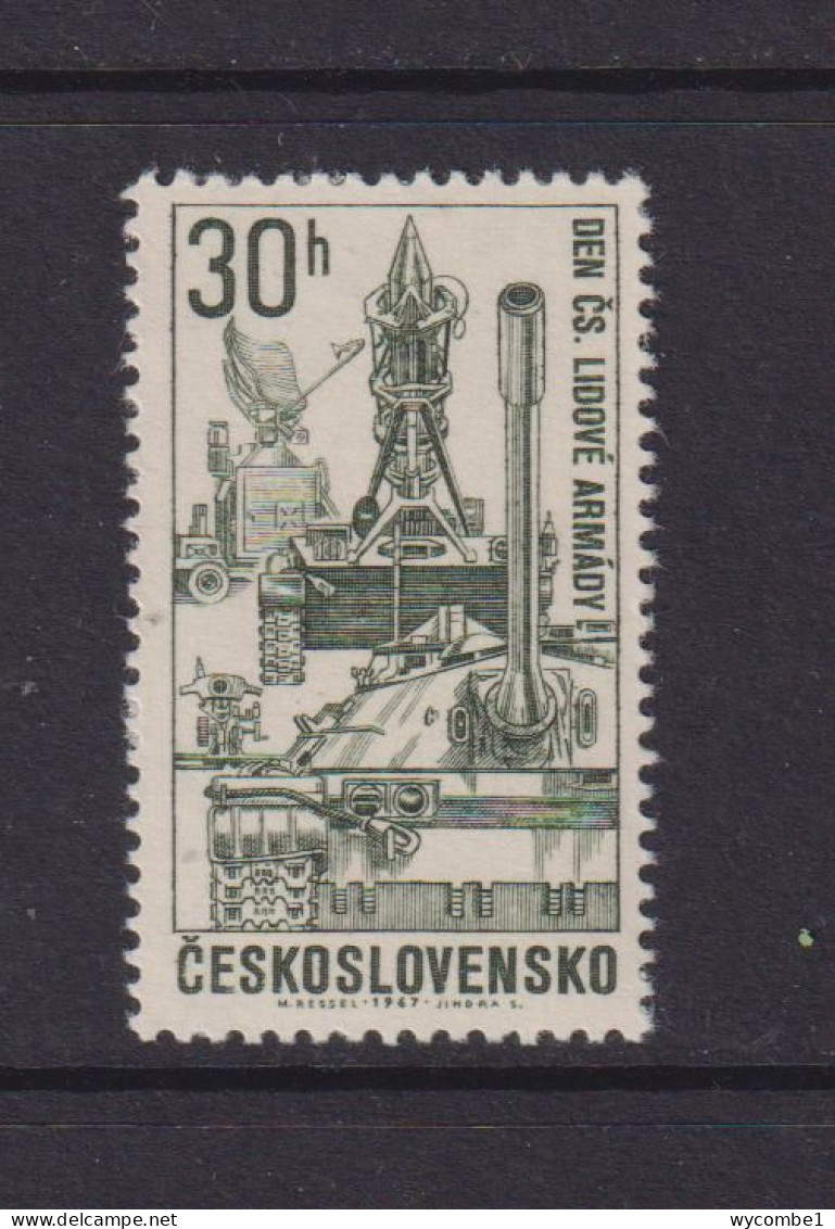 CZECHOSLOVAKIA  - 1967 Army Day 30h Never Hinged Mint - Unused Stamps