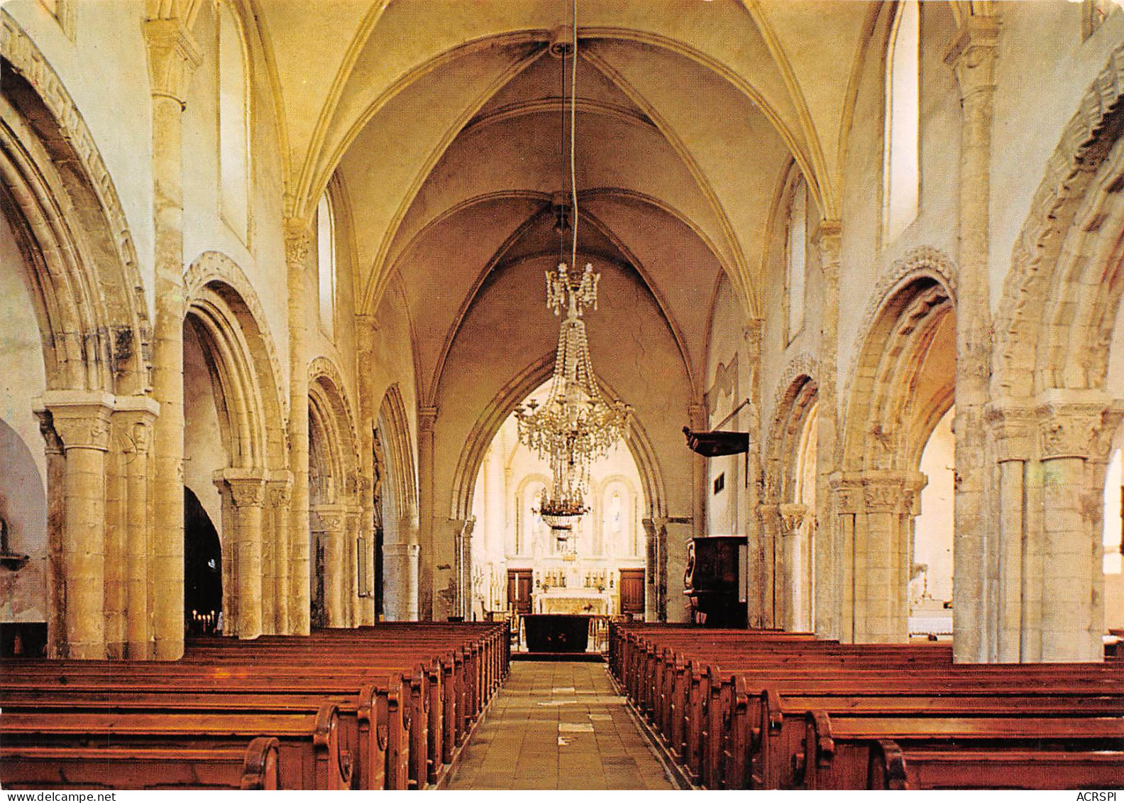 50  BARNEVILLE CARTERET Intérieur De L'église   35 (scan Recto Verso)MF2775VIC - Barneville
