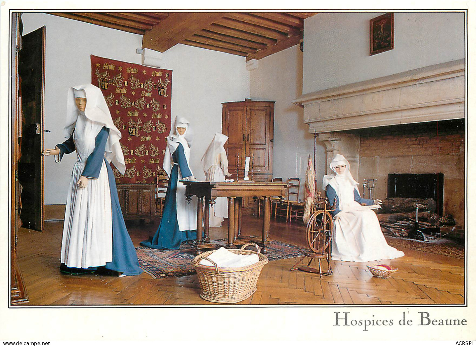 L HOTEL DIEU DE BEAUNE La Salle Sainte Anne 5(scan Recto Verso)MF2777 - Beaune