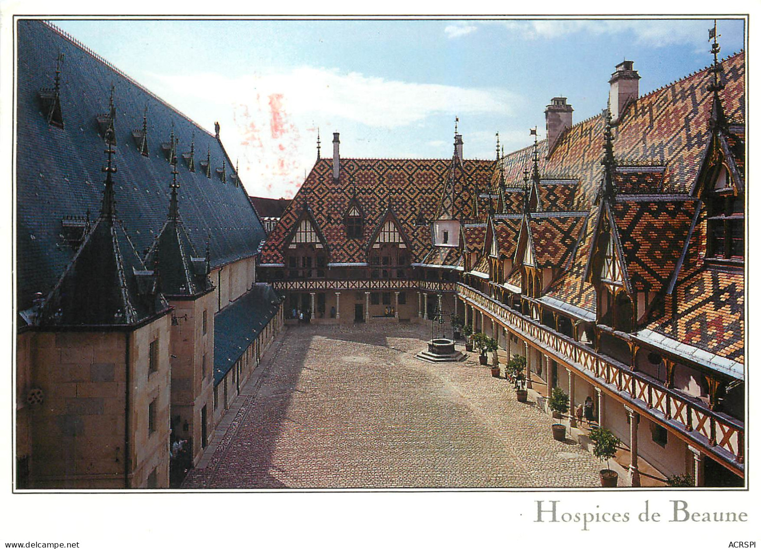 HOSPICE DE BEAUNE La Cour D Honneur 7(scan Recto Verso)MF2778 - Beaune