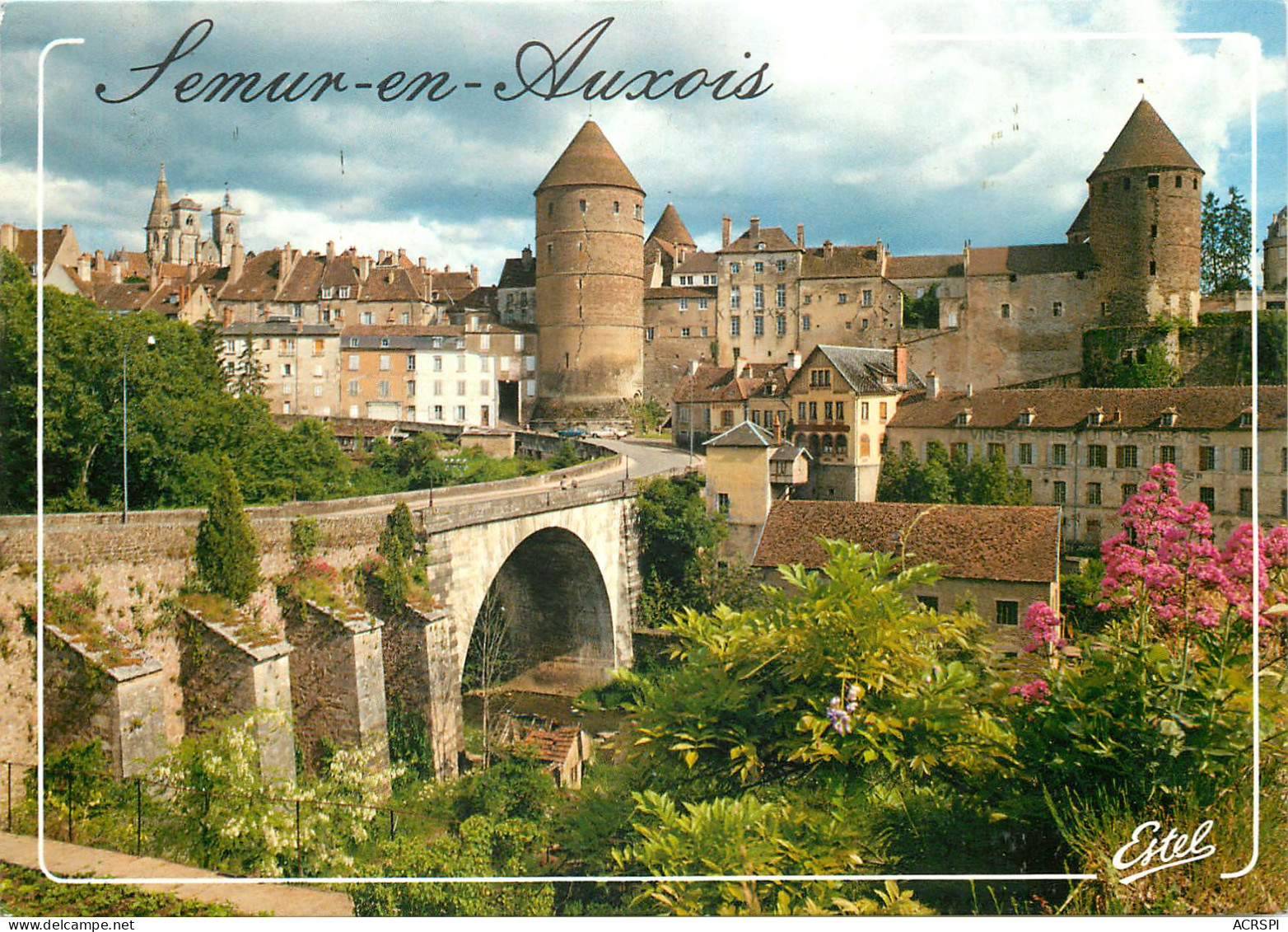 SEMUR EN AUXOIS Le Pont Joly 17(scan Recto Verso)MF2778 - Semur