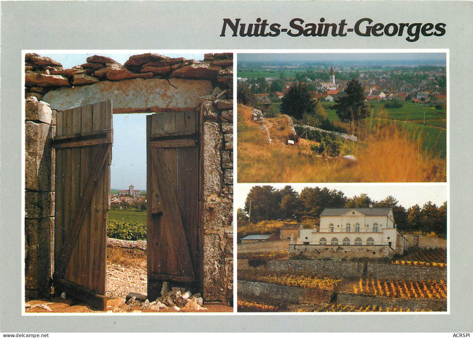 Nuit Saint Georges L EGLISE SAINT SYMPHORIEN 23(scan Recto Verso)MF2779 - Nuits Saint Georges