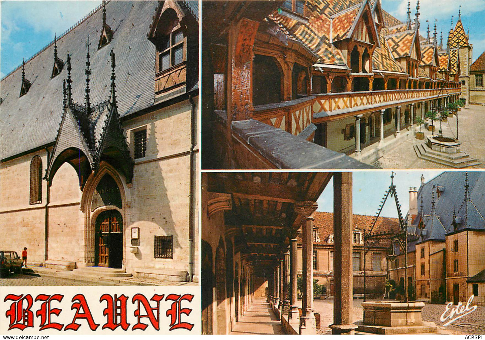 BEAUNE Divers Aspects De L Hotel Dieu 11(scan Recto Verso)MF2780 - Beaune