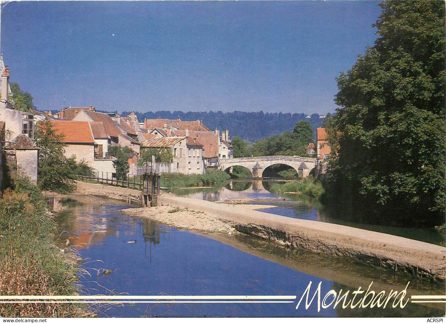 MONTBARD Le Sbords De La Brenne 24(scan Recto Verso)MF2780 - Montbard