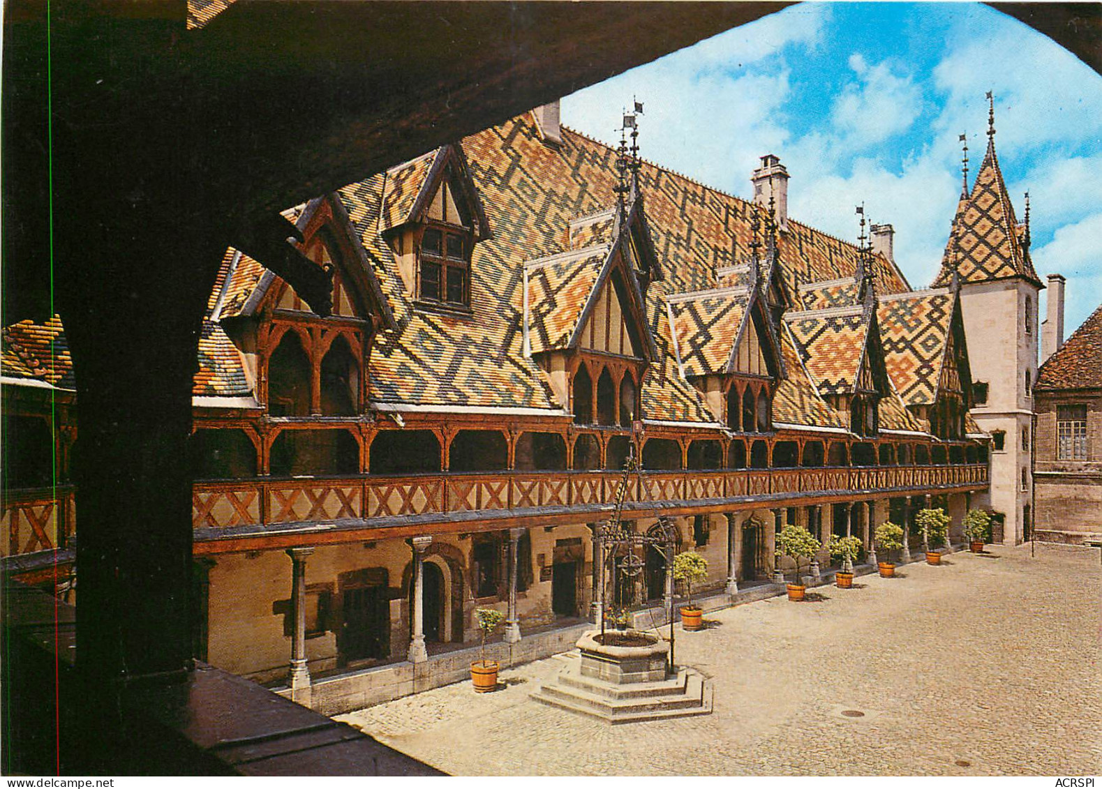 BEAUNE La Cour D Honneur Et Le Batiment Principal 1 (scan Recto Verso)MF2786 - Beaune