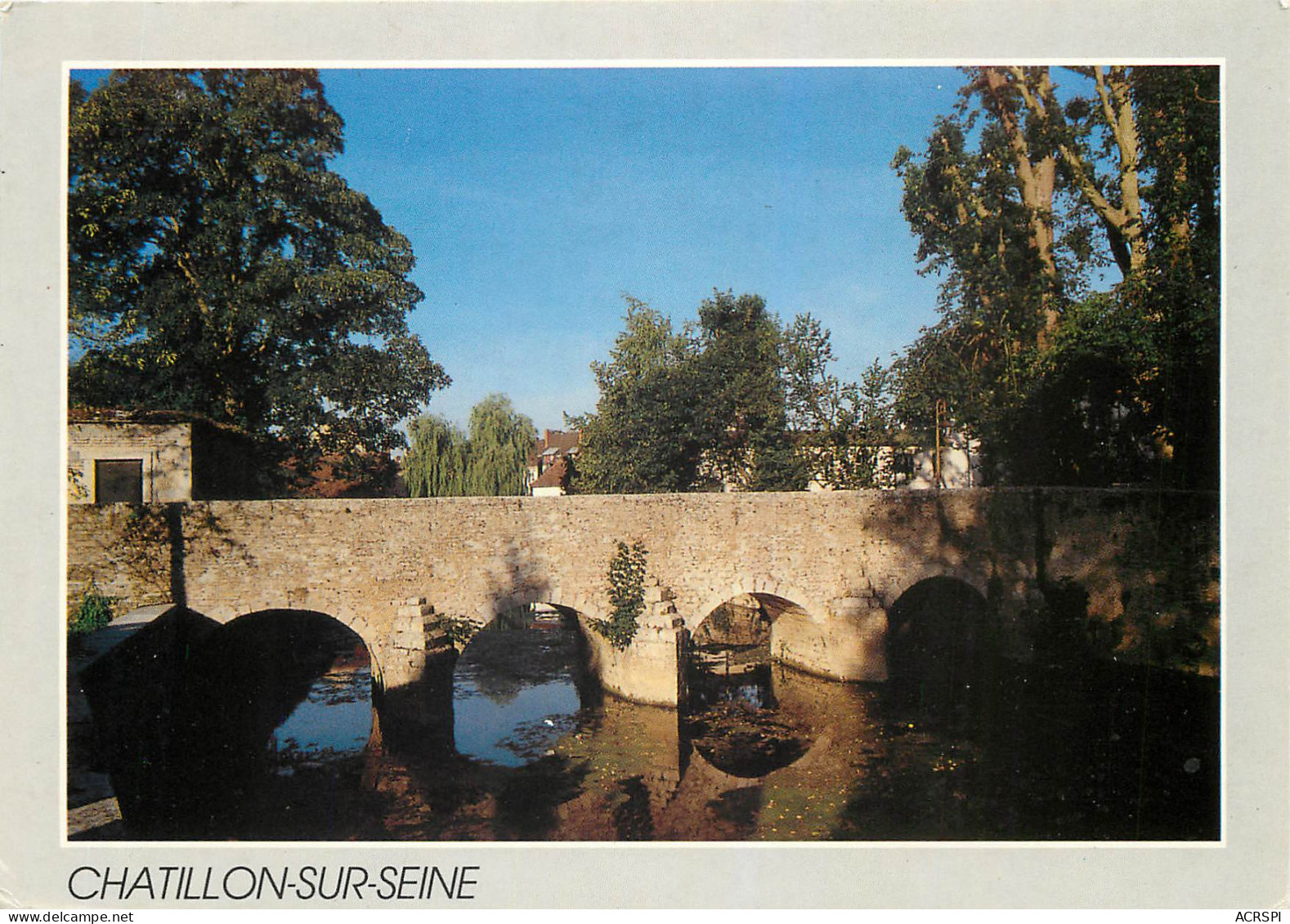 CHATILLON SUR SEINE Le Pont D Epierre Ville Jumelee Avec Esneux 24(scan Recto Verso)MF2786 - Chatillon Sur Seine