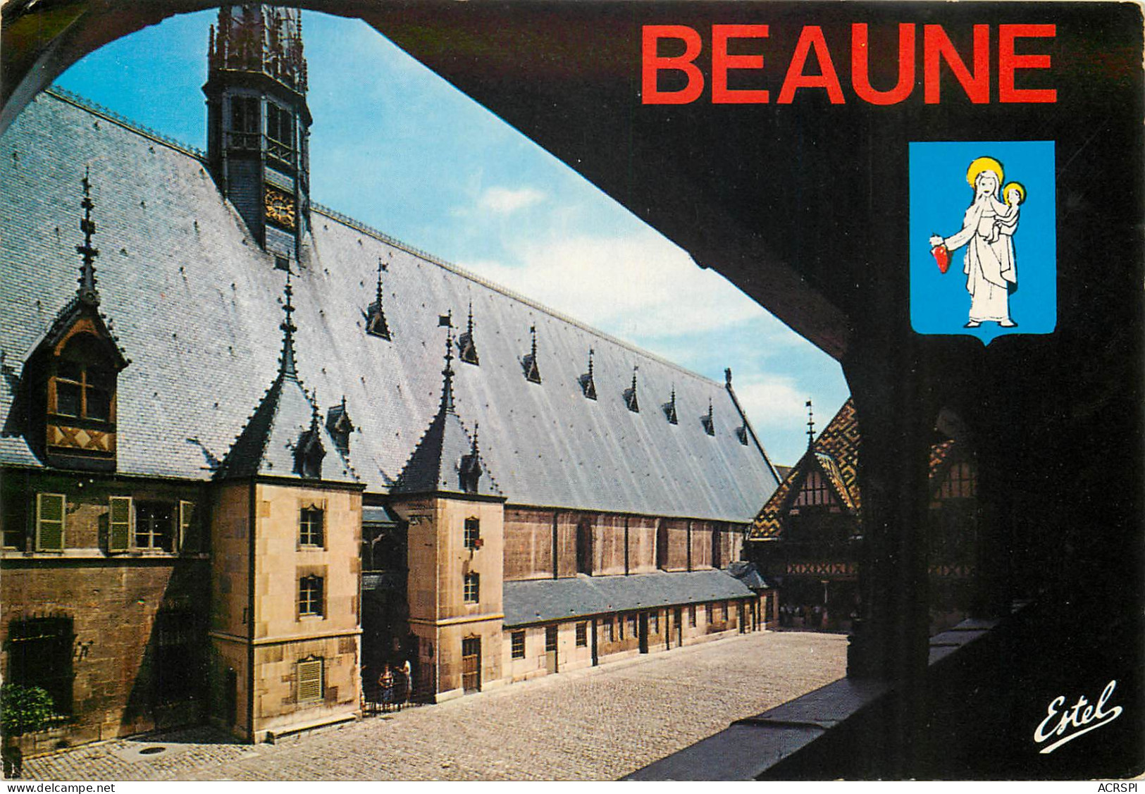 BEAUNE La Cour De L Hotel Dieu 22(scan Recto Verso)MF2787 - Beaune