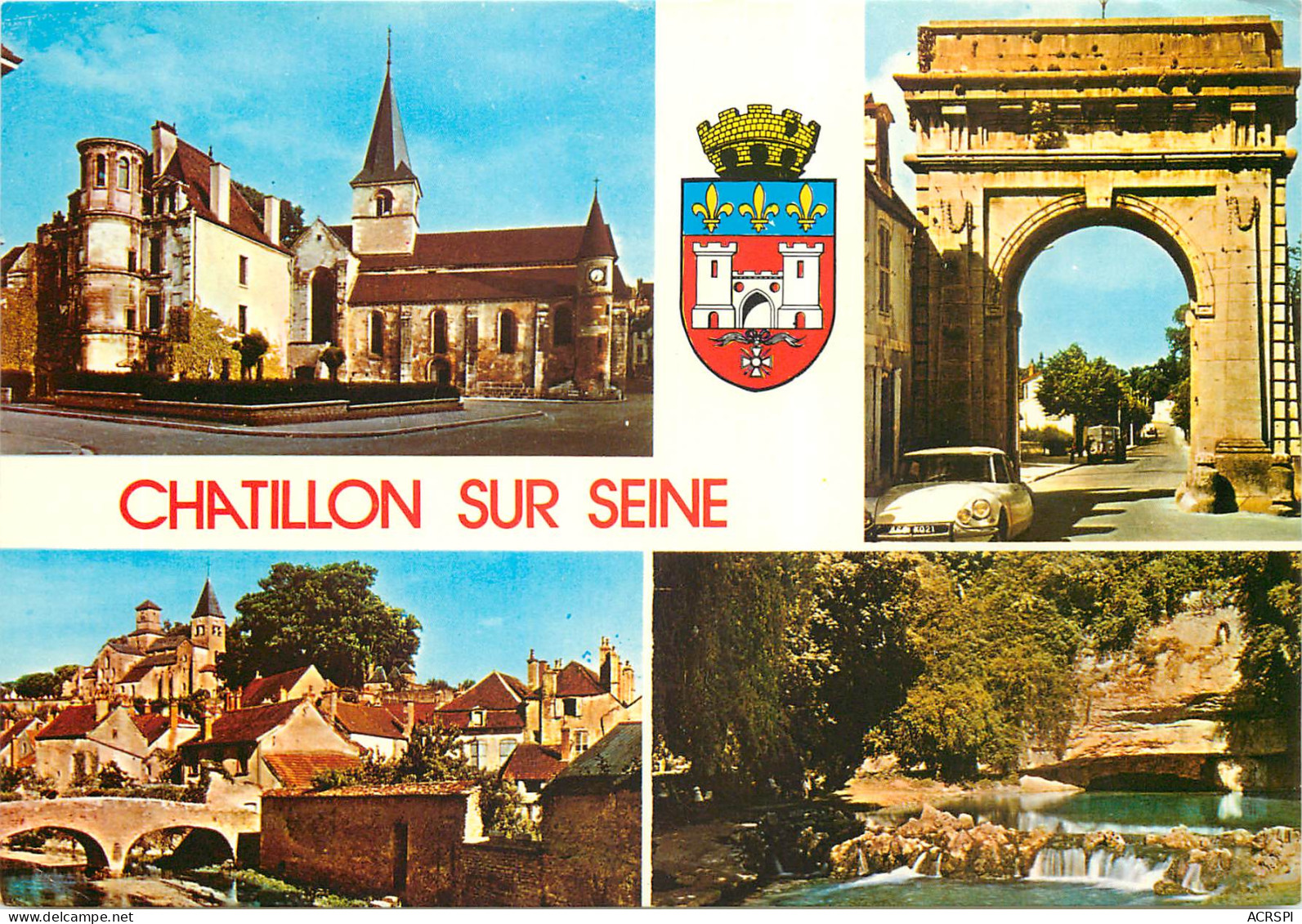 CHATILLON SUR SEINE Ville Jumelee 16(scan Recto Verso)MF2788 - Chatillon Sur Seine